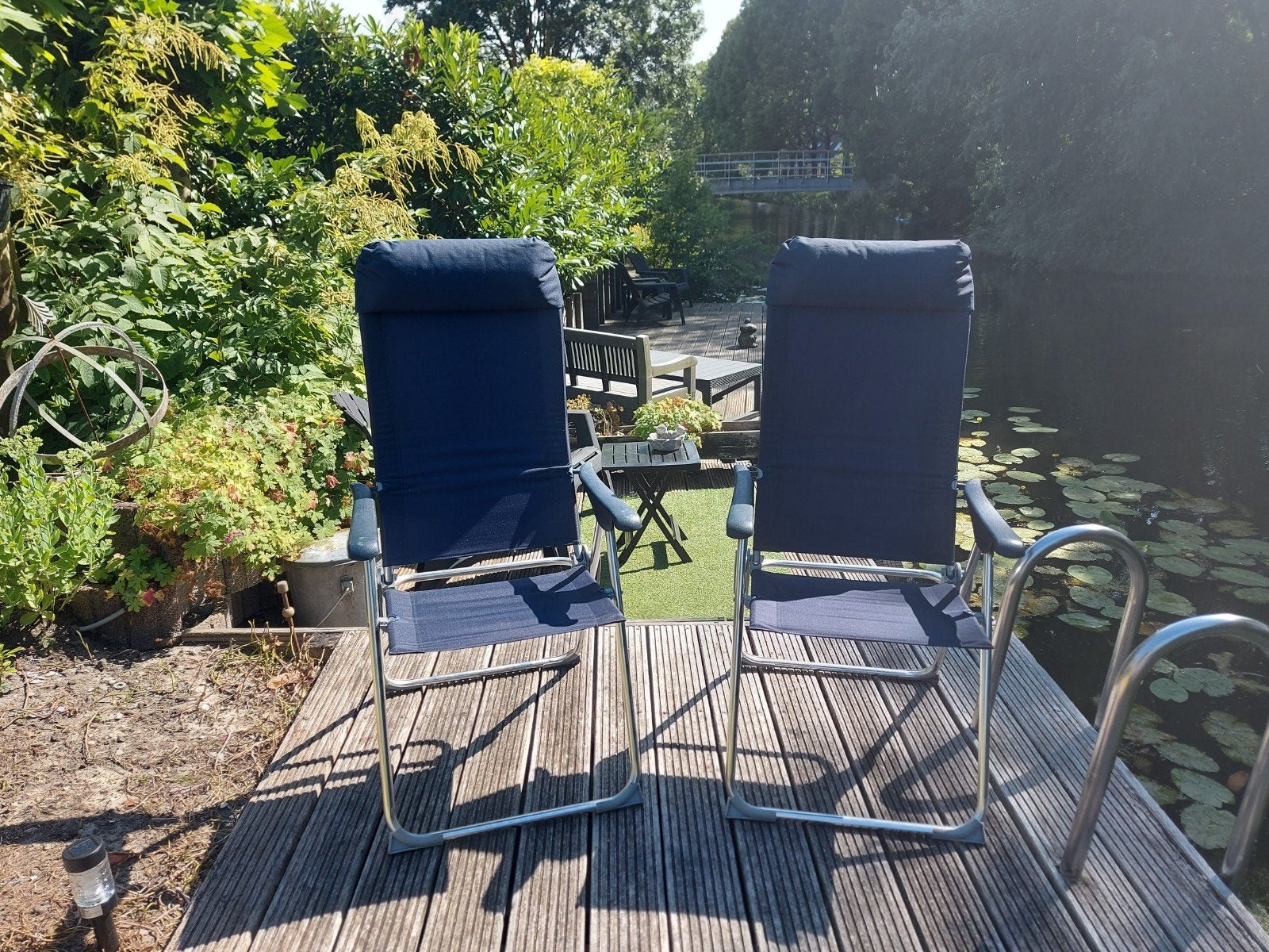 Camping, kampeer, tuin stoelen, Ophalen, Campingstoel