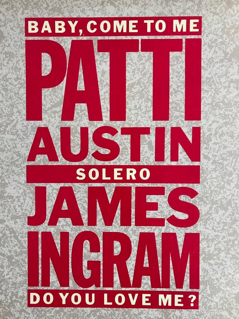 Vinyl Maxi Single Patti Austin & James Ingram, Ophalen of Verzenden, Zo goed als nieuw, 12 inch