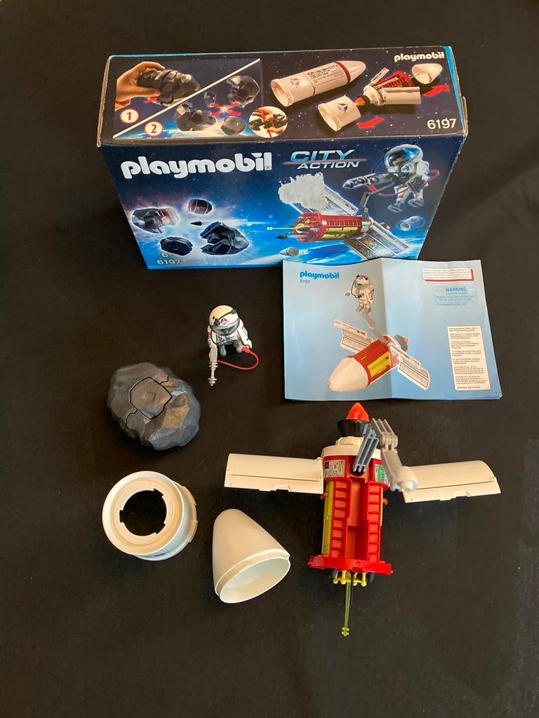 Playmobil meteoroïde verbrijzelaar 6197 +ovv., Kinderen en Baby's, Speelgoed | Playmobil, Ophalen of Verzenden, Zo goed als nieuw