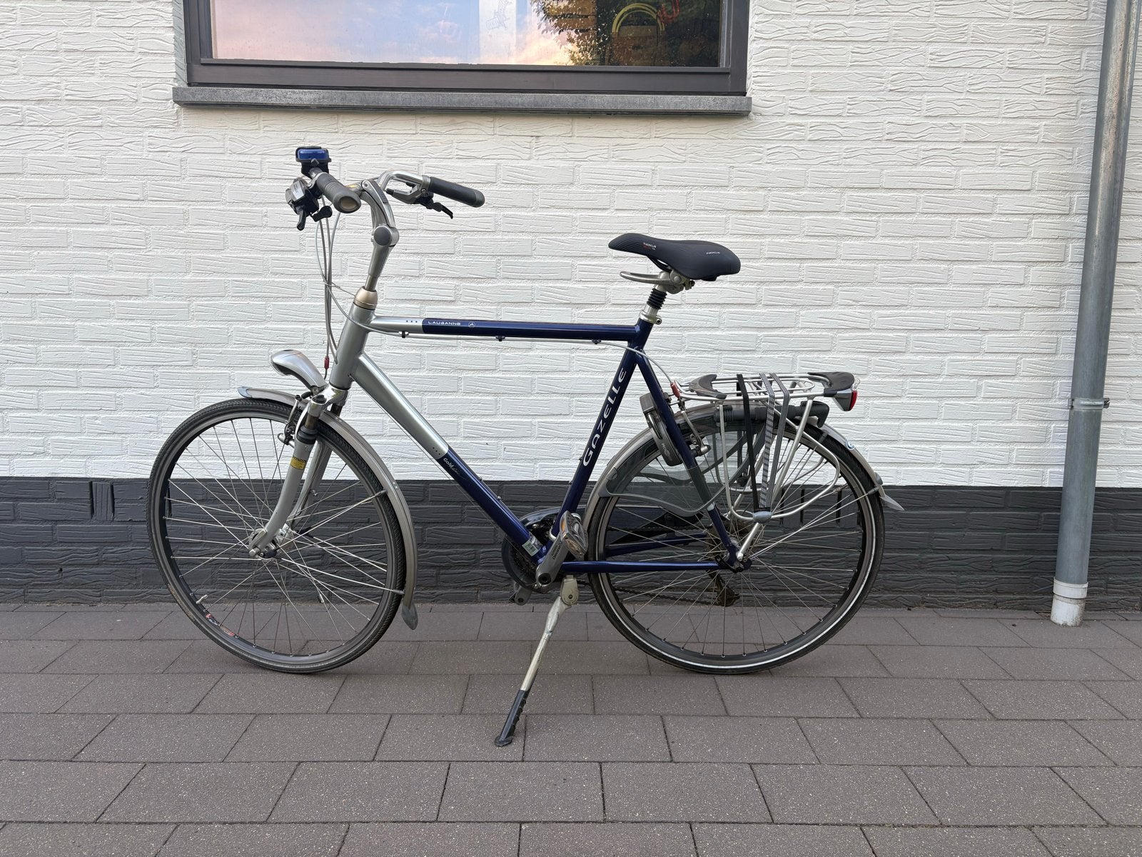 Gazelle Lausanne herenfiets - Goed onderhouden, Fietsen en Brommers, Fietsen | Heren | Herenfietsen, Ophalen, Gebruikt, Velgrem