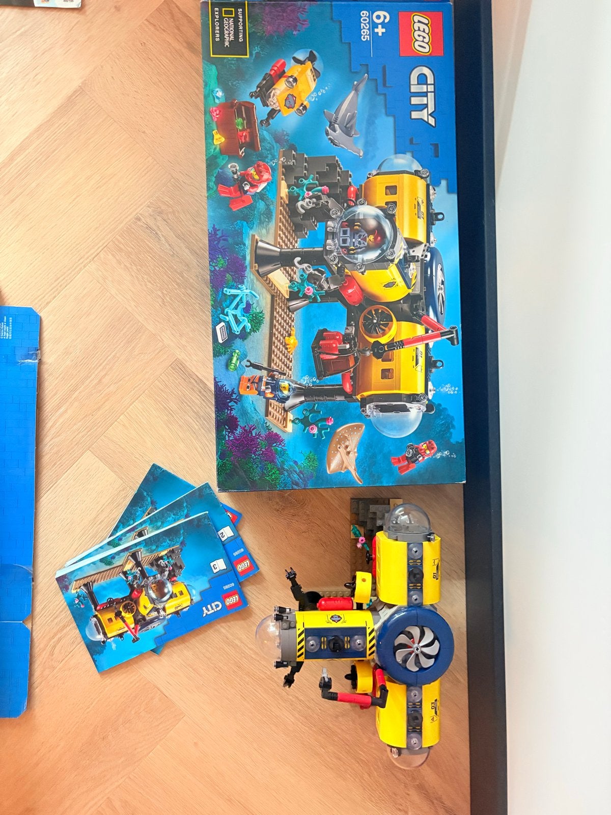 LEGO City Oceaan Onderzoeksschip 60265 - Compleet met doos, Ophalen of Verzenden, Zo goed als nieuw