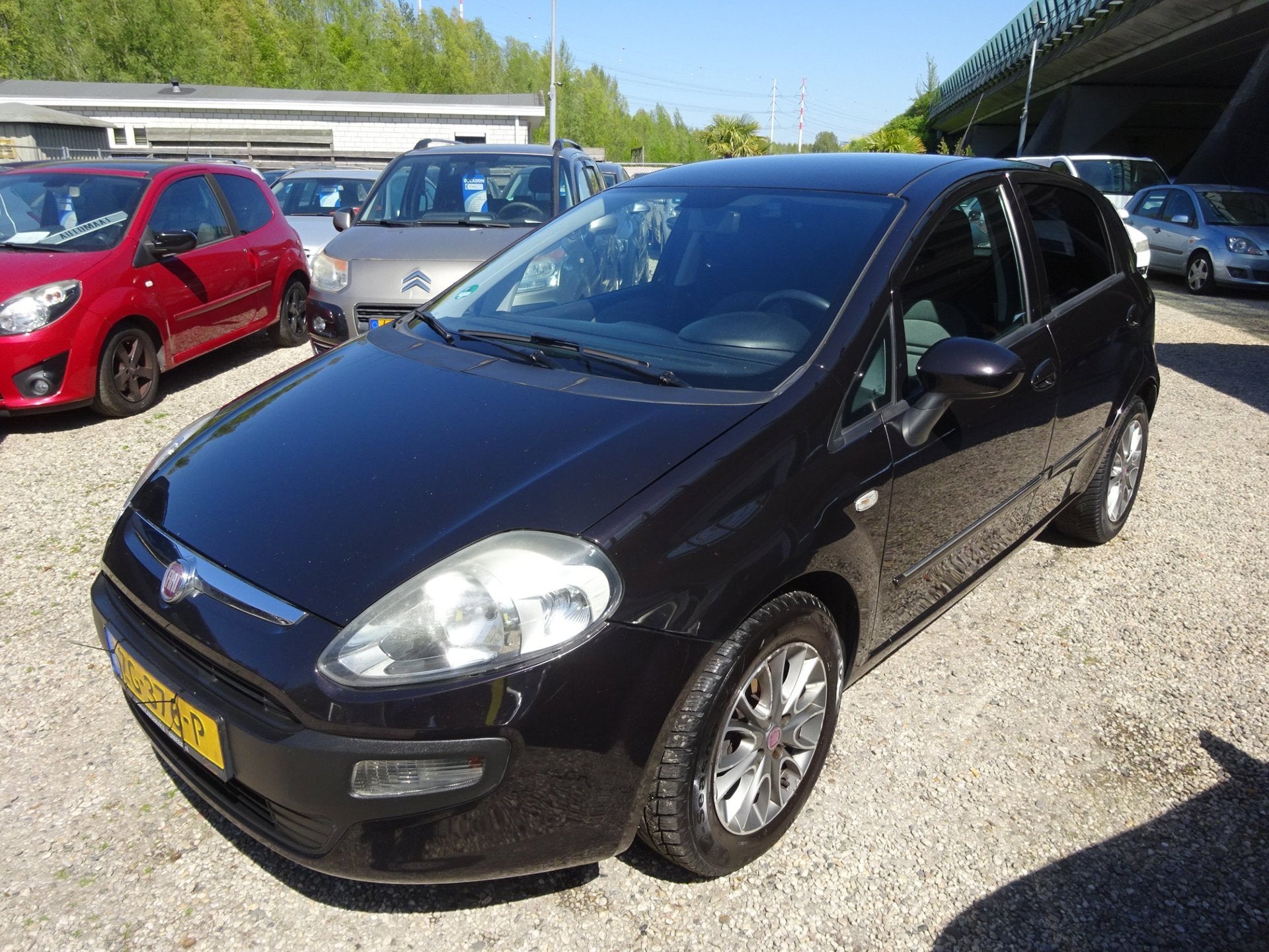 Fiat Punto Evo 1.4-16V Multiair Racing, Airco, Zeer nette au, Auto's, Fiat, Voorwielaandrijving, Euro 5, Stof, 4 cilinders