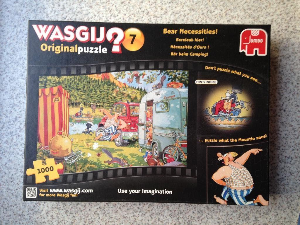 wasgij orginal 7, Ophalen of Verzenden, 500 t/m 1500 stukjes, Zo goed als nieuw, Legpuzzel