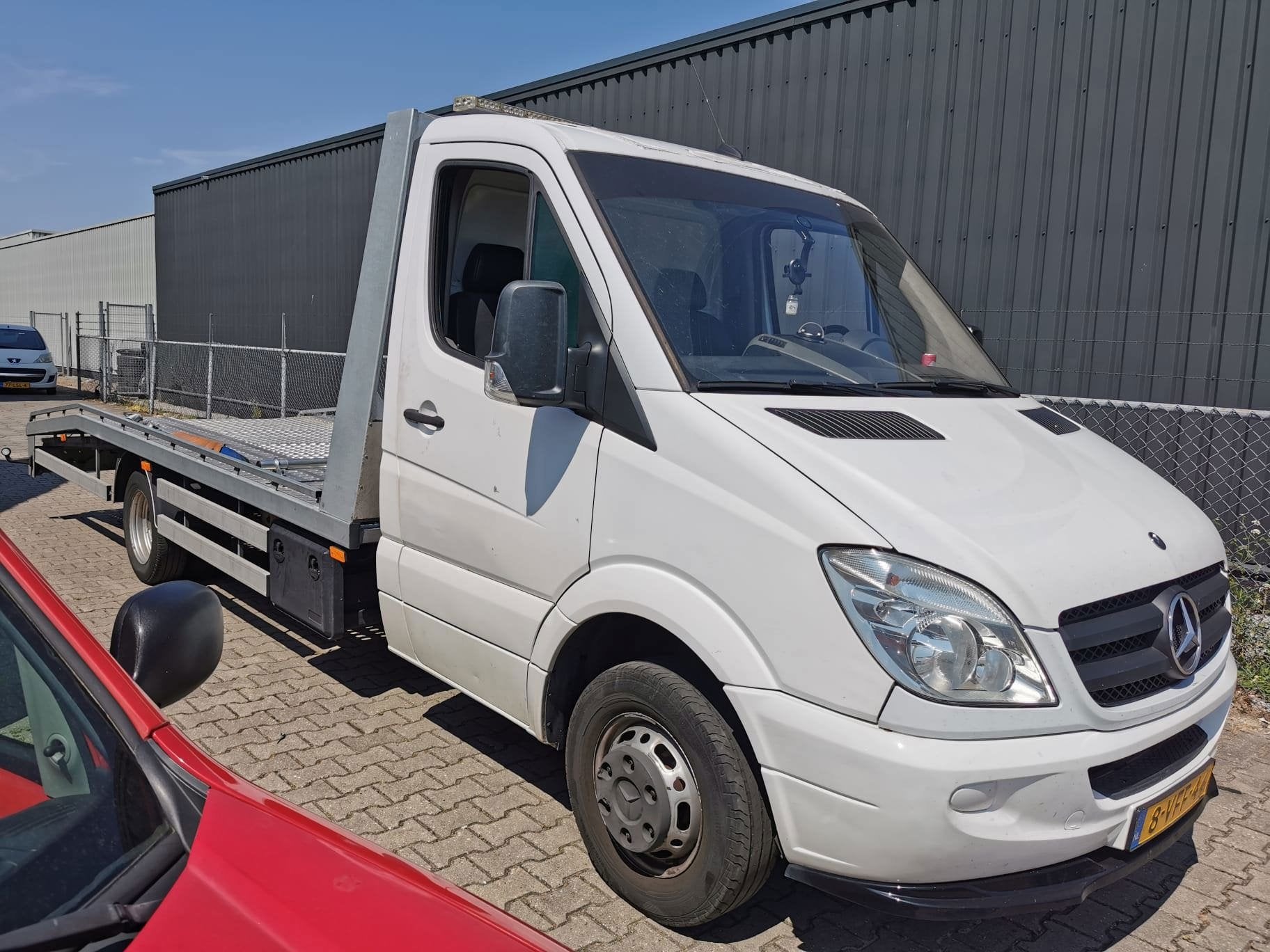 Mercedes-Benz Sprinter 515 2.2 CDI 432 HD - Automaat - Airco, Gebruikt, Zwart, 4 cilinders, 150 pk