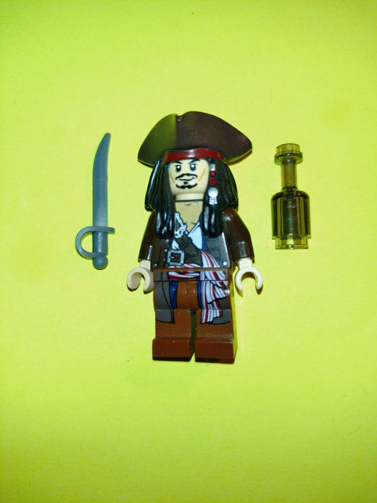 LEGO PIRATES OF THE CARIBBEAN JACK SPARROW FIGUUR/POPPETJE, Kinderen en Baby's, Speelgoed | Duplo en Lego, Overige thema's, Lego