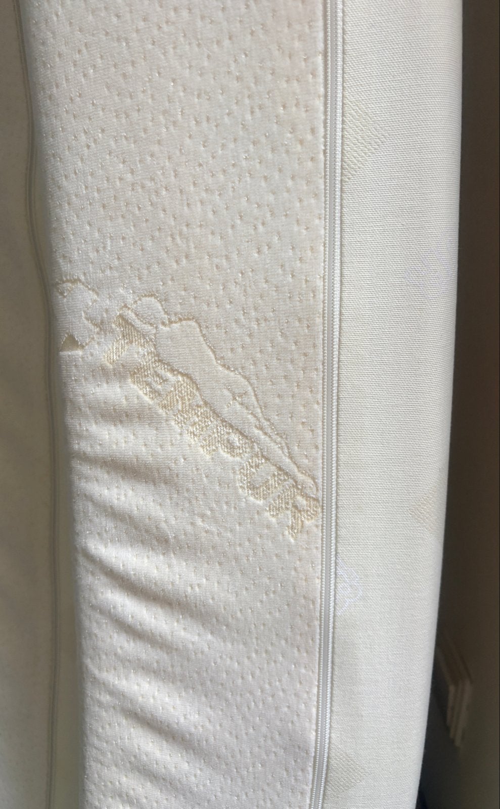 2 zgan extra dikke Tempur traagschuim matrassen, Ophalen, 90 cm, Eenpersoons, 210 cm
