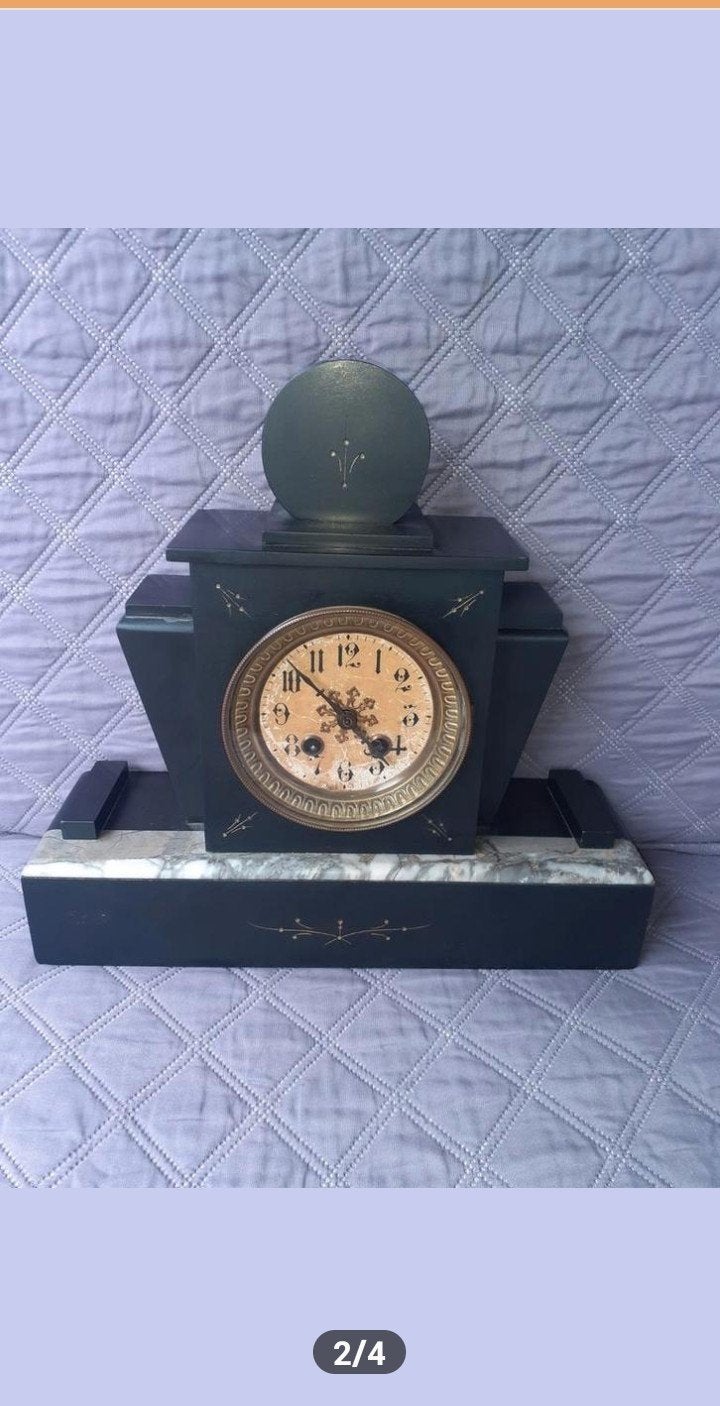 Pendule Marmeren tondel, Ophalen