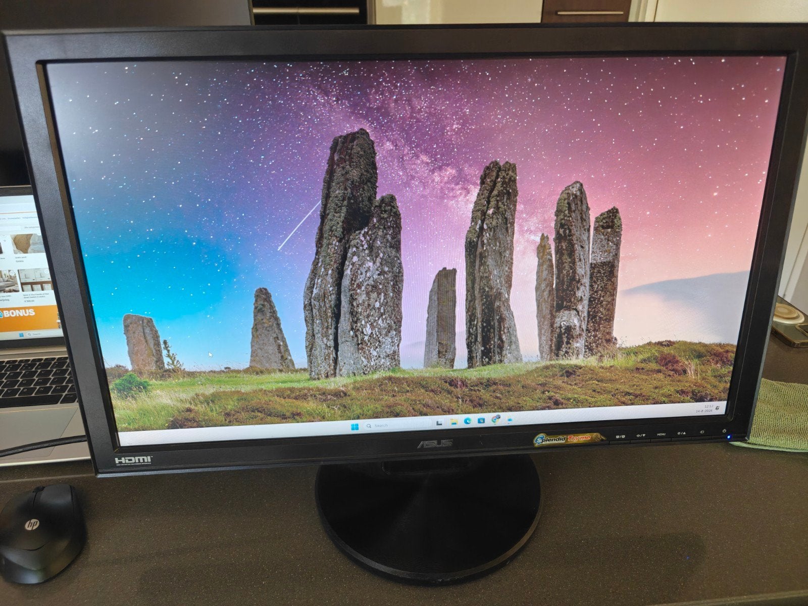 ASUS VW247H Full HD Monitor - 23.6 inch, Computers en Software, Monitoren, Gebruikt, ASUS, Full HD, 60 Hz of minder