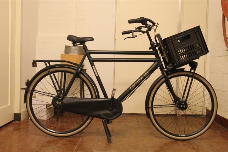 Cortina U4 Transportfiets - vrijwel nieuw, Versnellingen, Zo goed als nieuw, 65 cm of meer, Trommelrem
