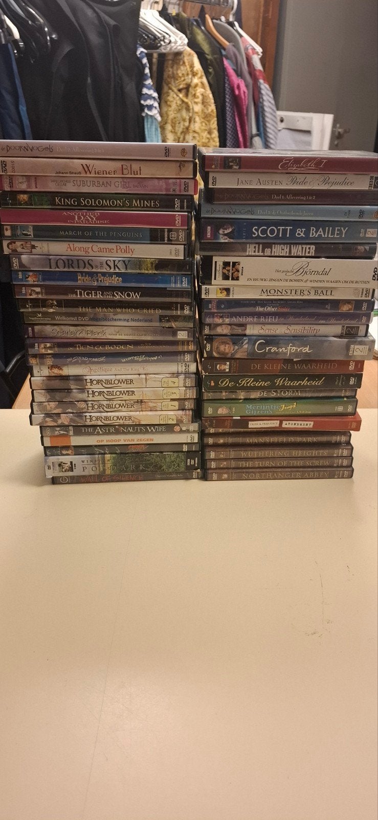 Tas met diverse dvd's, Alle leeftijden, Ophalen, Gebruikt