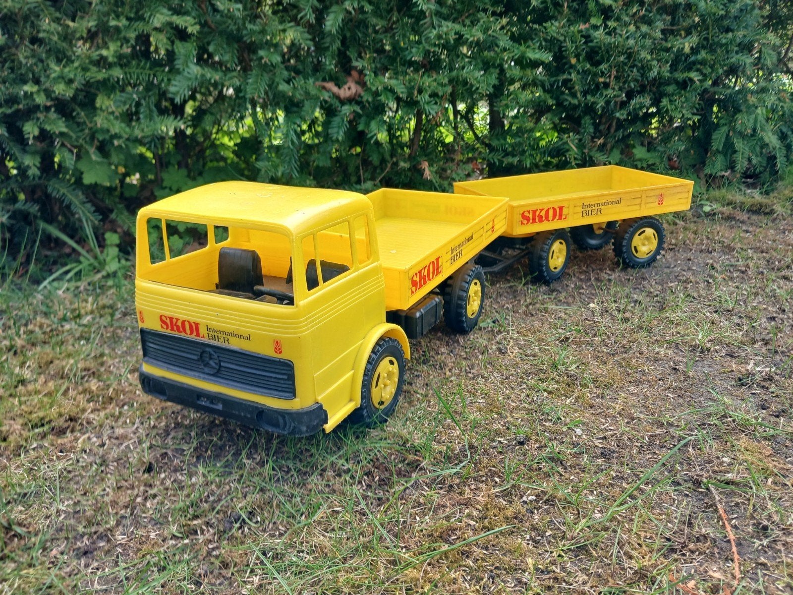 Vintage Skol Bier Truck met  JRN Breda (jaren '70), Ophalen of Verzenden, Gebruikt