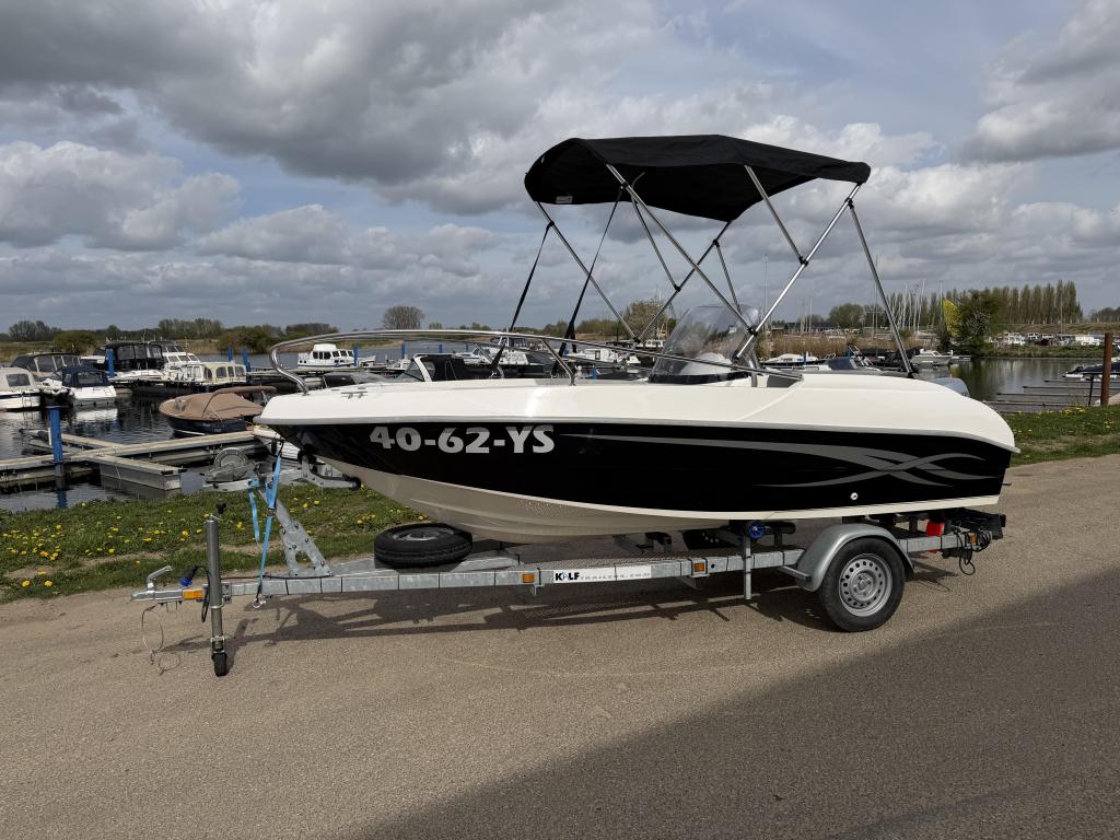 Prins 460 Console Boot met Honda 20 PK - compact,betrouwbaar, Watersport en Boten, Vis- en Consoleboten, 10 tot 30 pk, 5 m, Zo goed als nieuw