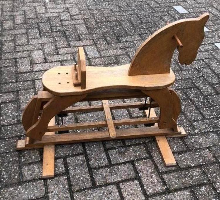 Leuk oud hobbelpaard, Kinderen en Baby's, Speelgoed | Hobbelfiguren, Ophalen, Gebruikt