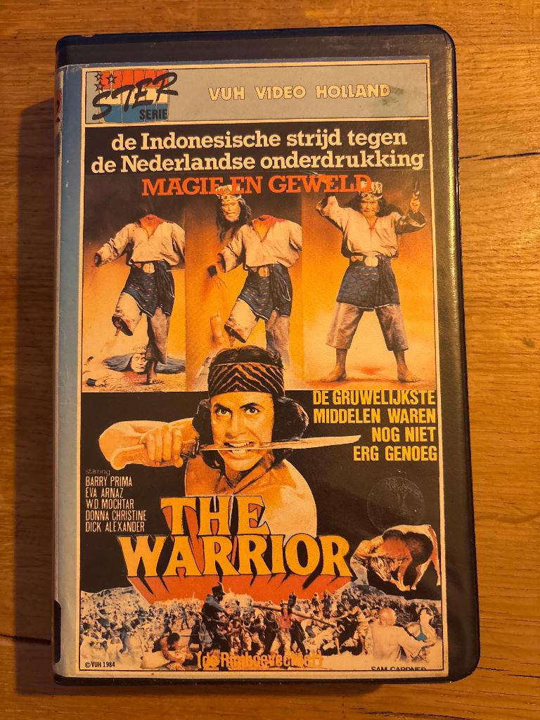 VHS The Warrior, Vanaf 16 jaar, Ophalen of Verzenden, Gebruikt, Overige genres