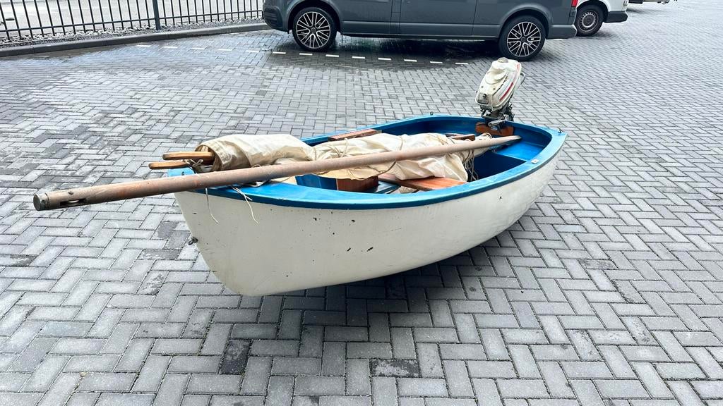 Victoria Jol zeilboot met 3.5 pk buitenboordmotor, Ophalen, Gebruikt, Overige typen