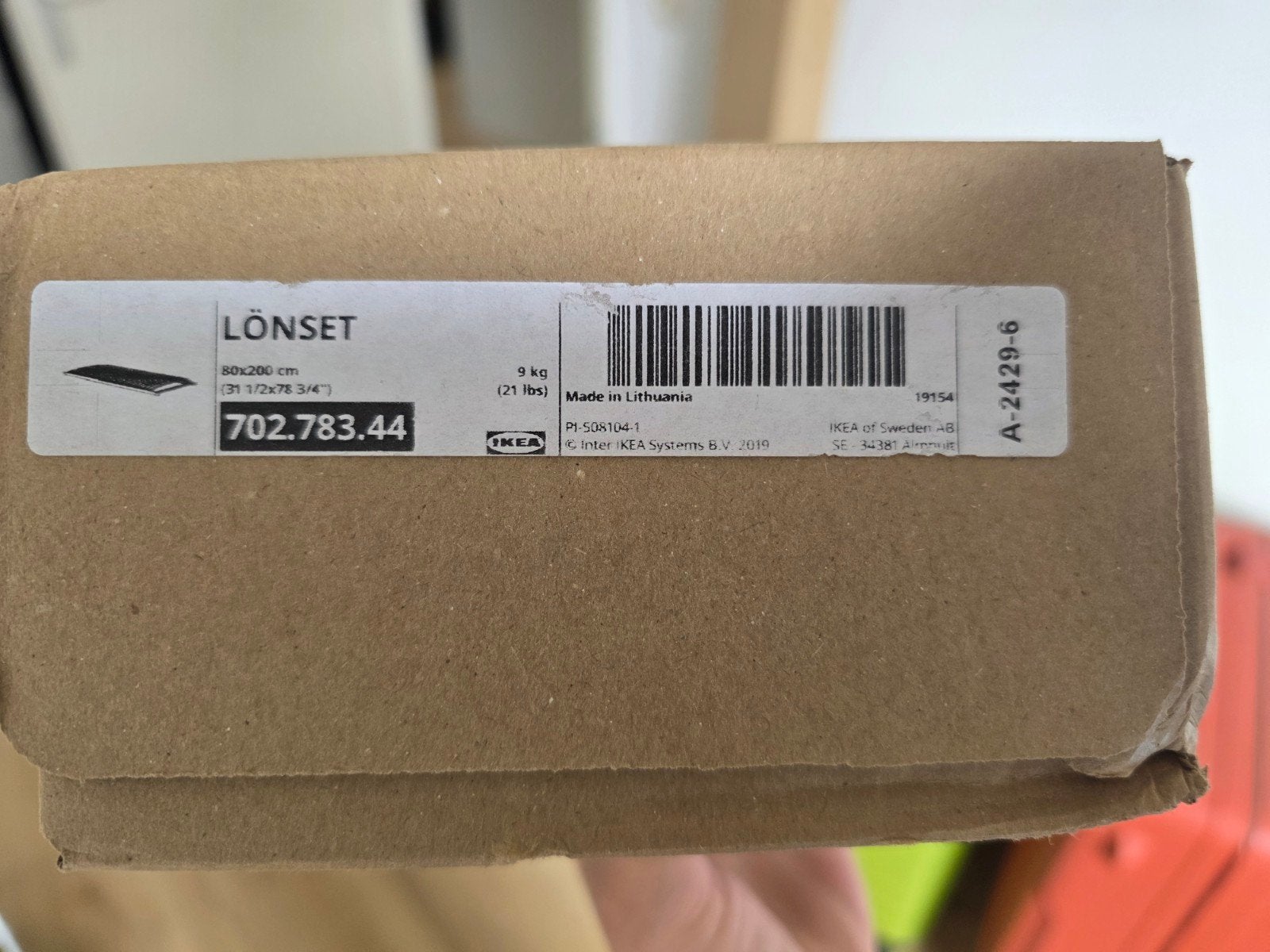 2x IKEA LÖNSET lattenbodem 80x200 cm - nieuw in doos, Ophalen of Verzenden