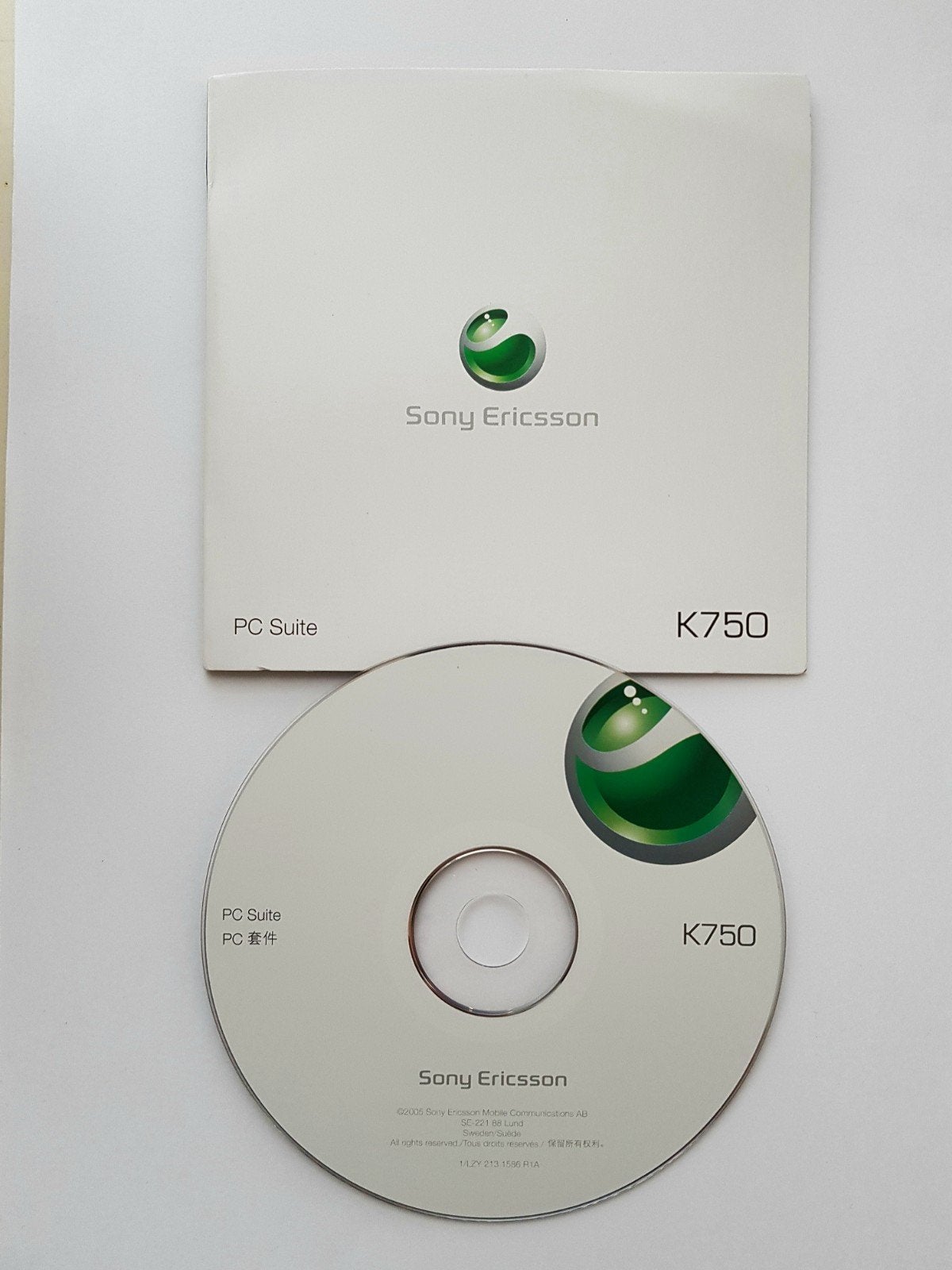 Software PC suite voor Sony Ericsson K750, Ophalen of Verzenden, Zo goed als nieuw, Overige systemen