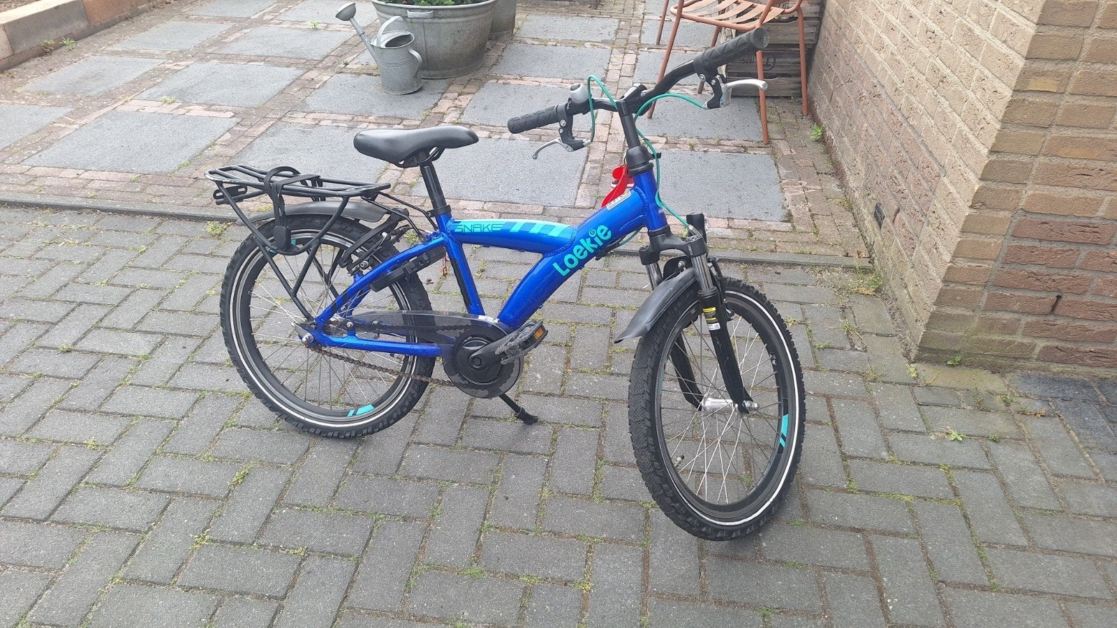Loekie fiets, Ophalen, Gebruikt, 16 tot 20 inch
