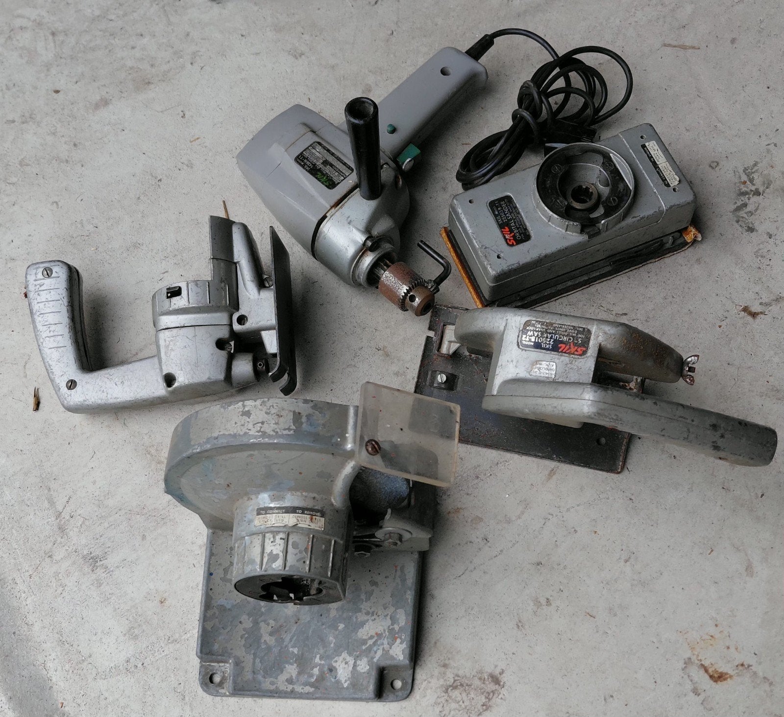 Vintage Skil gereedschap set