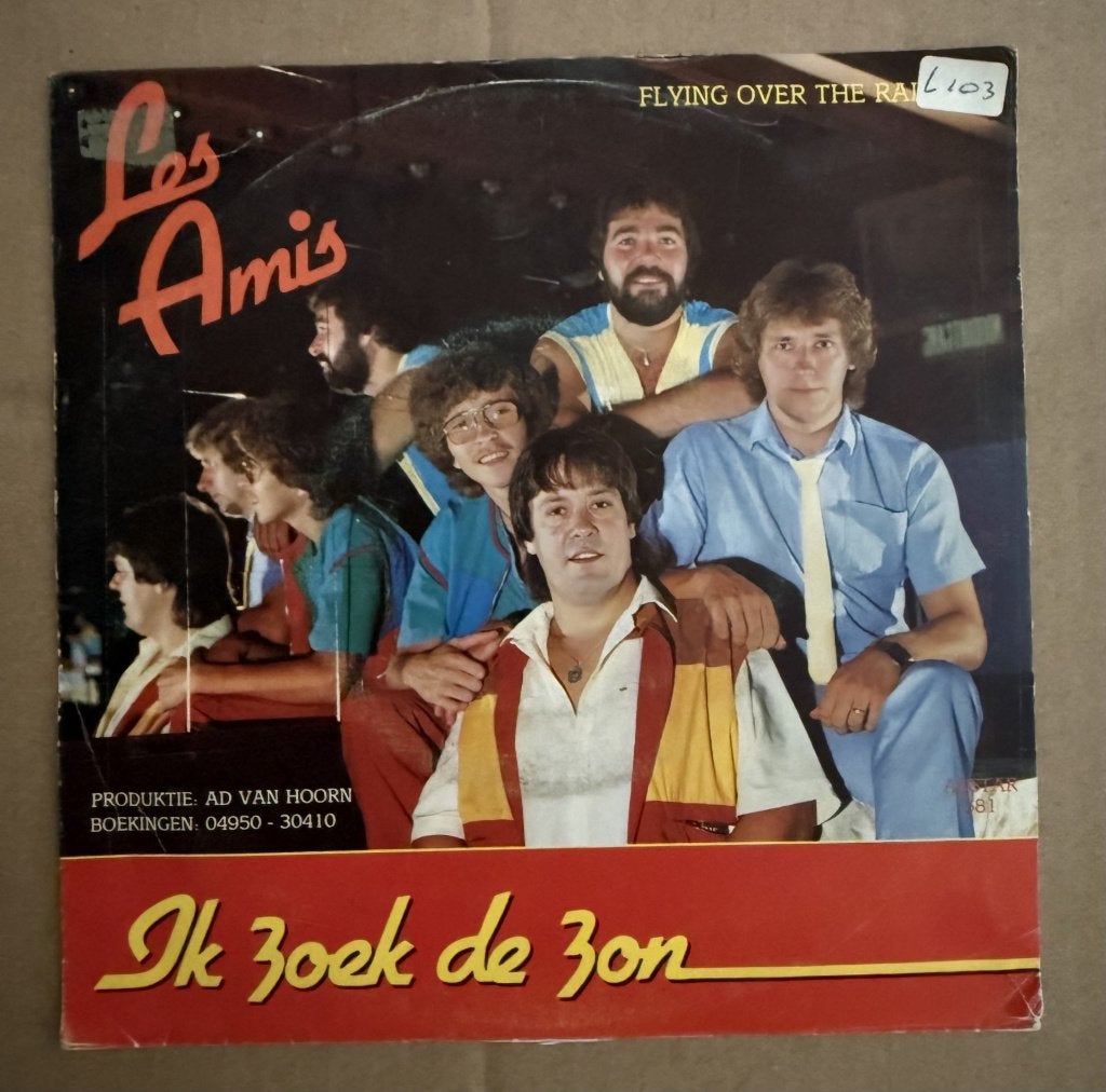 Les Amis - Ik zoek de zon - Piraten topper -, Gebruikt, 7 inch, Levenslied of Smartlap, Fotohoes