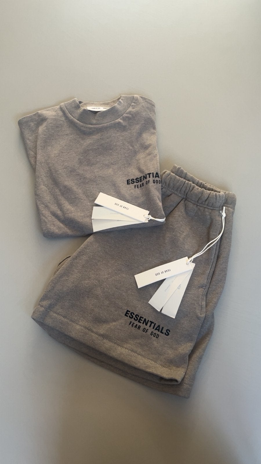 Essentials Fear of God Korte Set – Homestead Heather – XS, Ophalen of Verzenden, Nieuw, Maat 46 (S) of kleiner