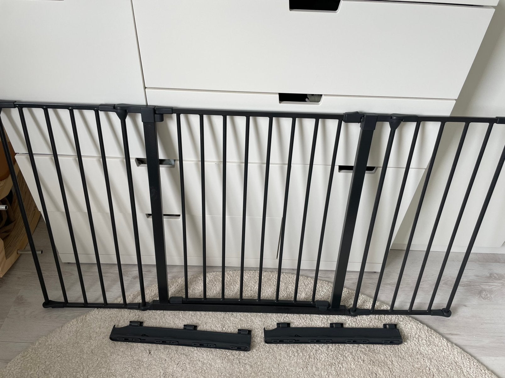 BabyDan Flex V Traphekje - Hoektraphek - Hoekhek, Kinderen en Baby's, Traphekjes, Ophalen, Zo goed als nieuw, 115 cm of meer, Metaal of IJzer