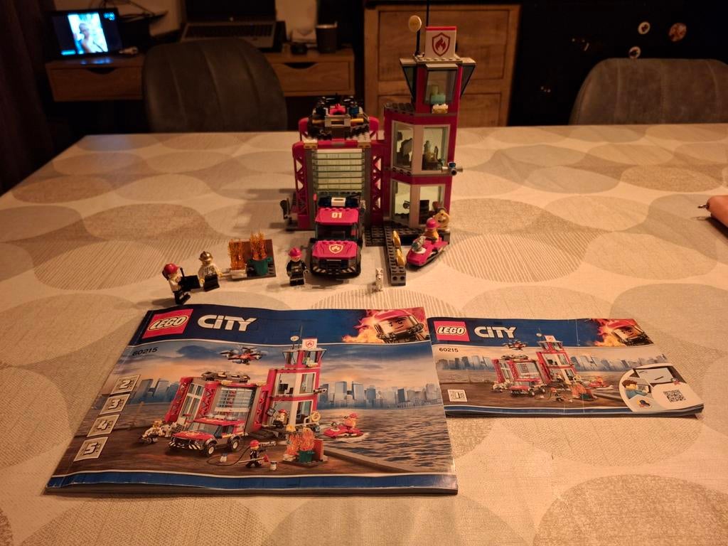 Lego City Brandweerkazerne 60215, Ophalen of Verzenden