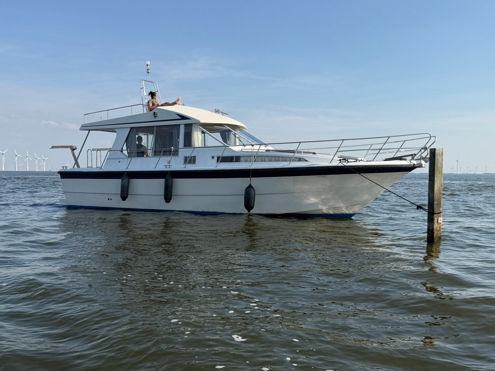 Marco 1100 Flybridge met 2x Volvo Penta 200pk Diesel, Ophalen, Overige merken, Gebruikt, 11 m