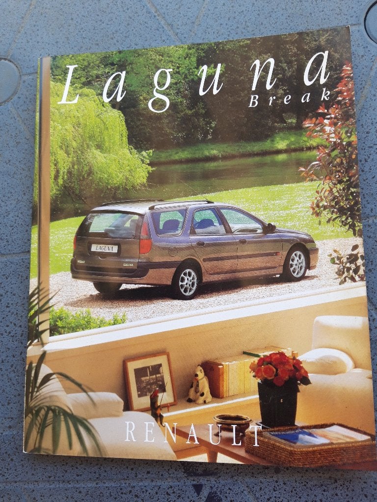 folder Renault Laguna Break modeljaar 1996 - Nederlands, Ophalen of Verzenden, Zo goed als nieuw, Renault