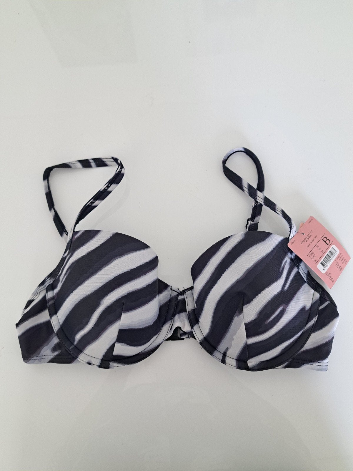 Hunkemöller Zebra bikini top 75B Nieuw, Zwart, Nieuw, Ophalen of Verzenden, Bikini