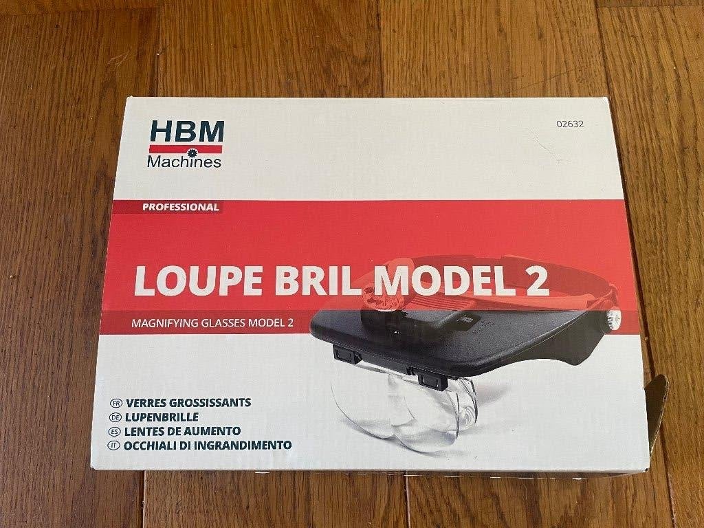 Loupe bril model 2, Ophalen of Verzenden, Nieuw, Vergrootglas of Loep