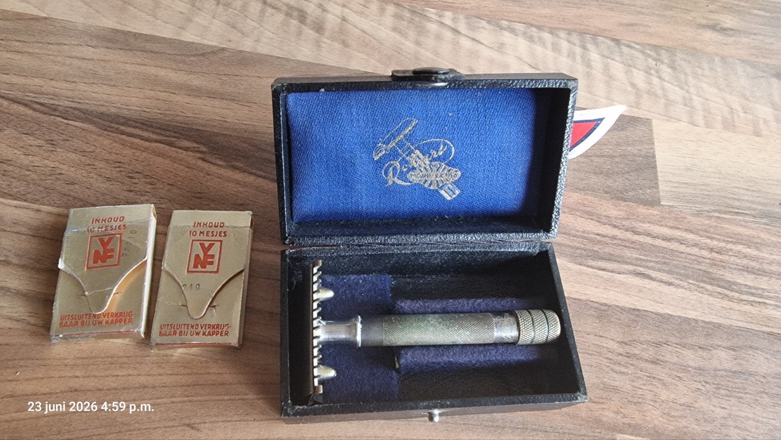 Vintage Rotbart Mond-Extra Scheermes in originele doos, Ophalen of Verzenden