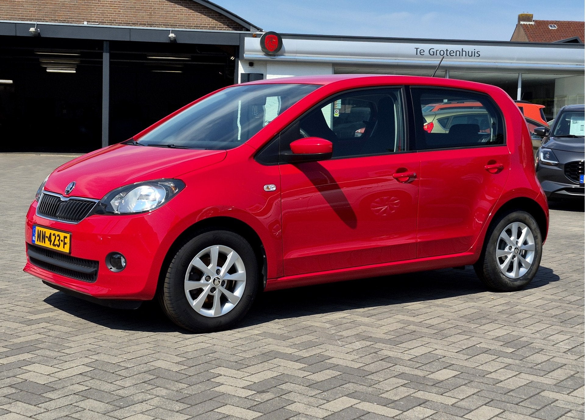 Skoda Citigo 1.0 Ambition | Automaat | Trekhaak | (bj 2015), Auto's, Stof, Gebruikt, Bedrijf, Start-stop-systeem
