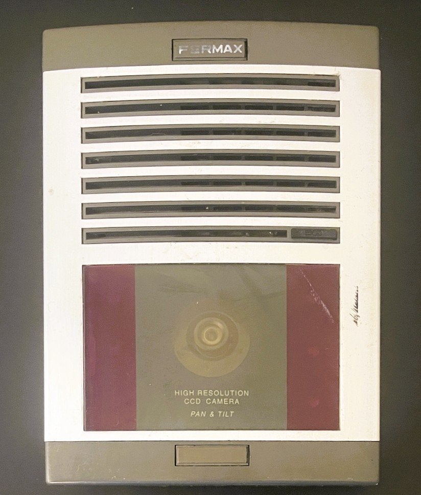 FERMAX video intercom - camera en versterker, Verzenden, Gebruikt, Buitencamera
