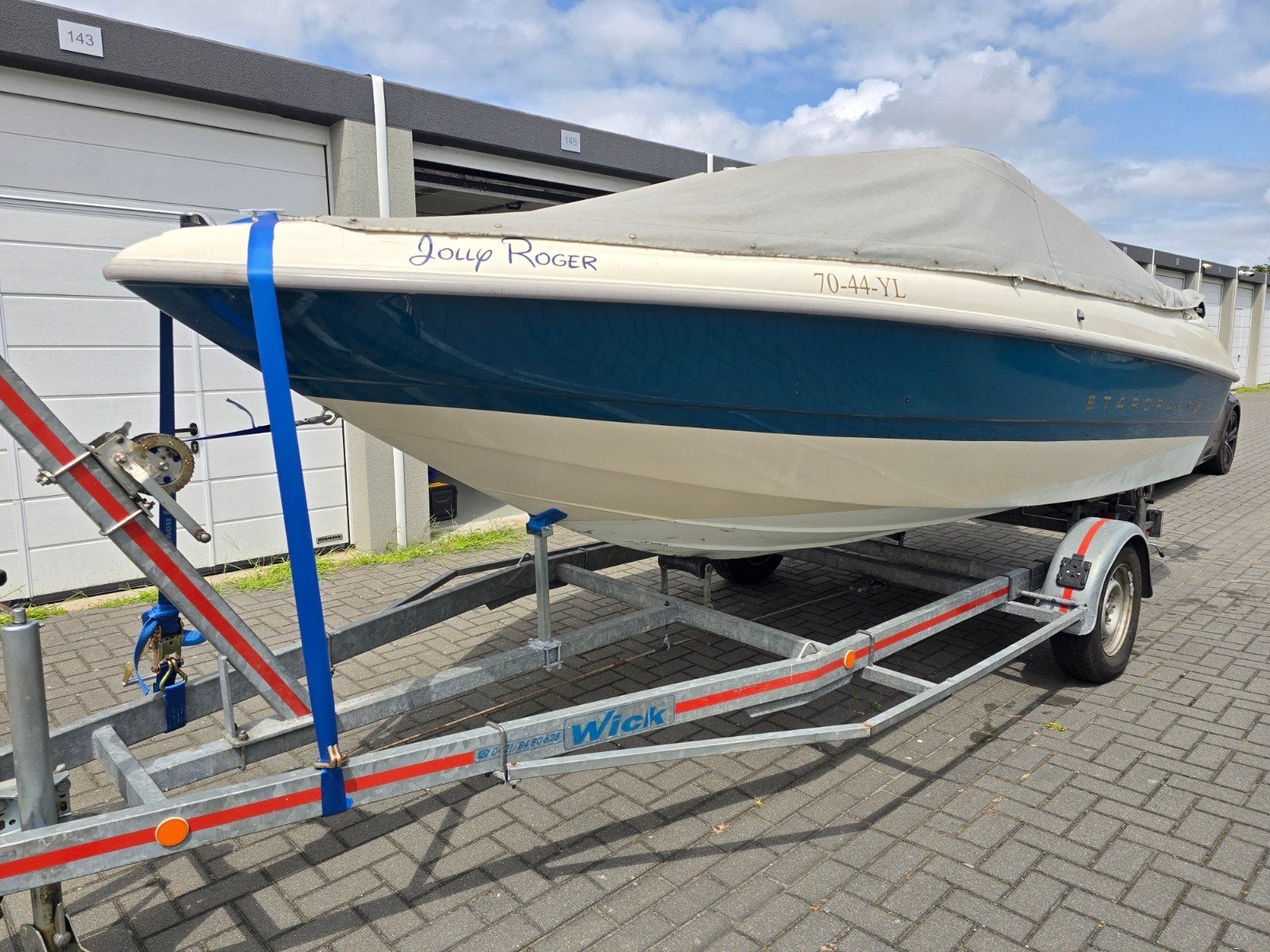 Starcraft 1710 Speedboot met Trailer - Klaar voor het Water!, Overige merken, Gebruikt, Binnenboordmotor, Zonnedek