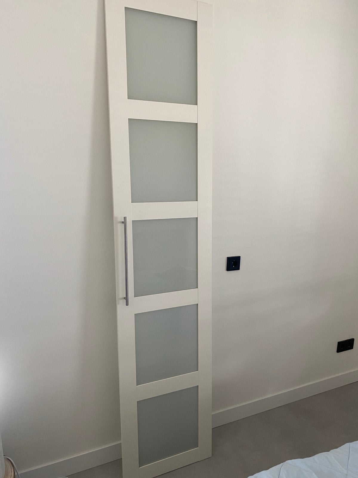 Ikea Pax deur (Bergsbo) 229cm hoog, zonder scharnieren, Ophalen, Minder dan 50 cm, Gebruikt, 200 cm of meer