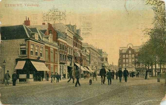 301-400-033 Utrecht Vreeburg, Verzenden, Voor 1920, Utrecht