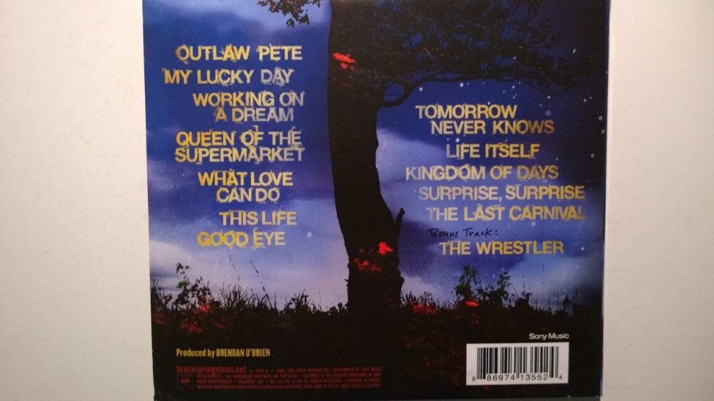 Bruce Springsteen - Working On A Dream, Ophalen of Verzenden, Zo goed als nieuw, Poprock, Album
