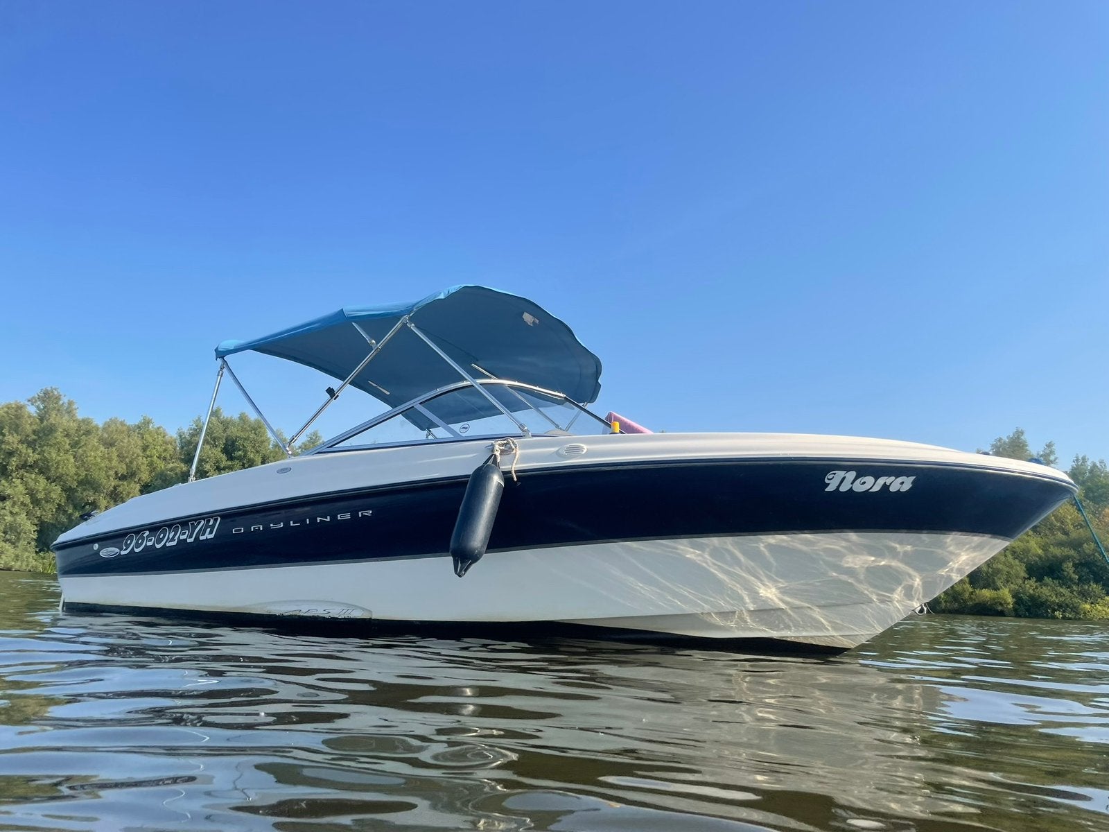 Complete Bayliner 185 uit 2002 met trailer, Watersport en Boten, Gebruikt, Binnenboordmotor, Polyester, Bayliner