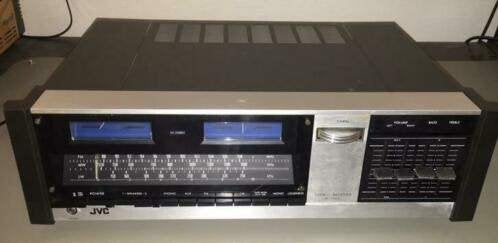 JVC JR-S100L Receiver uit 1976., Ophalen, JVC, Zo goed als nieuw, Minder dan 60 watt