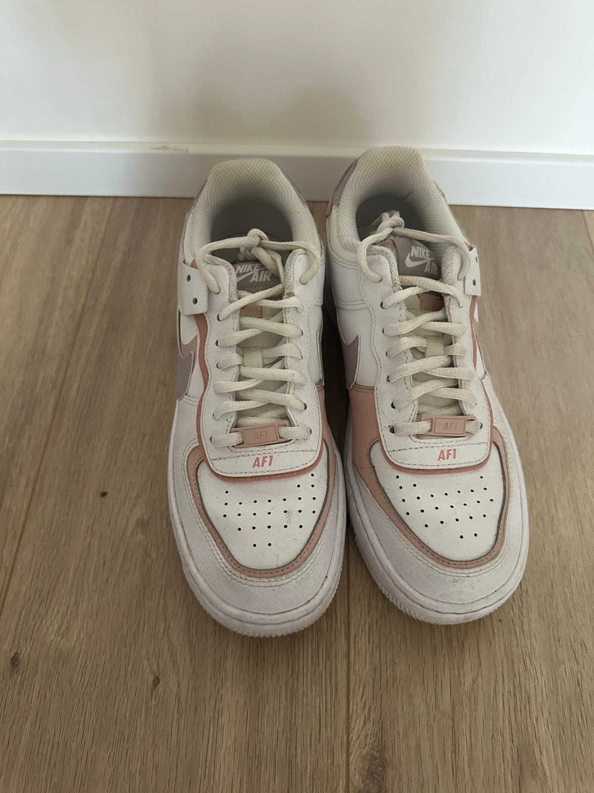Nike Air Force 1 Shadow maat 39, Ophalen of Verzenden, Gedragen, Wit, Sneakers of Gympen