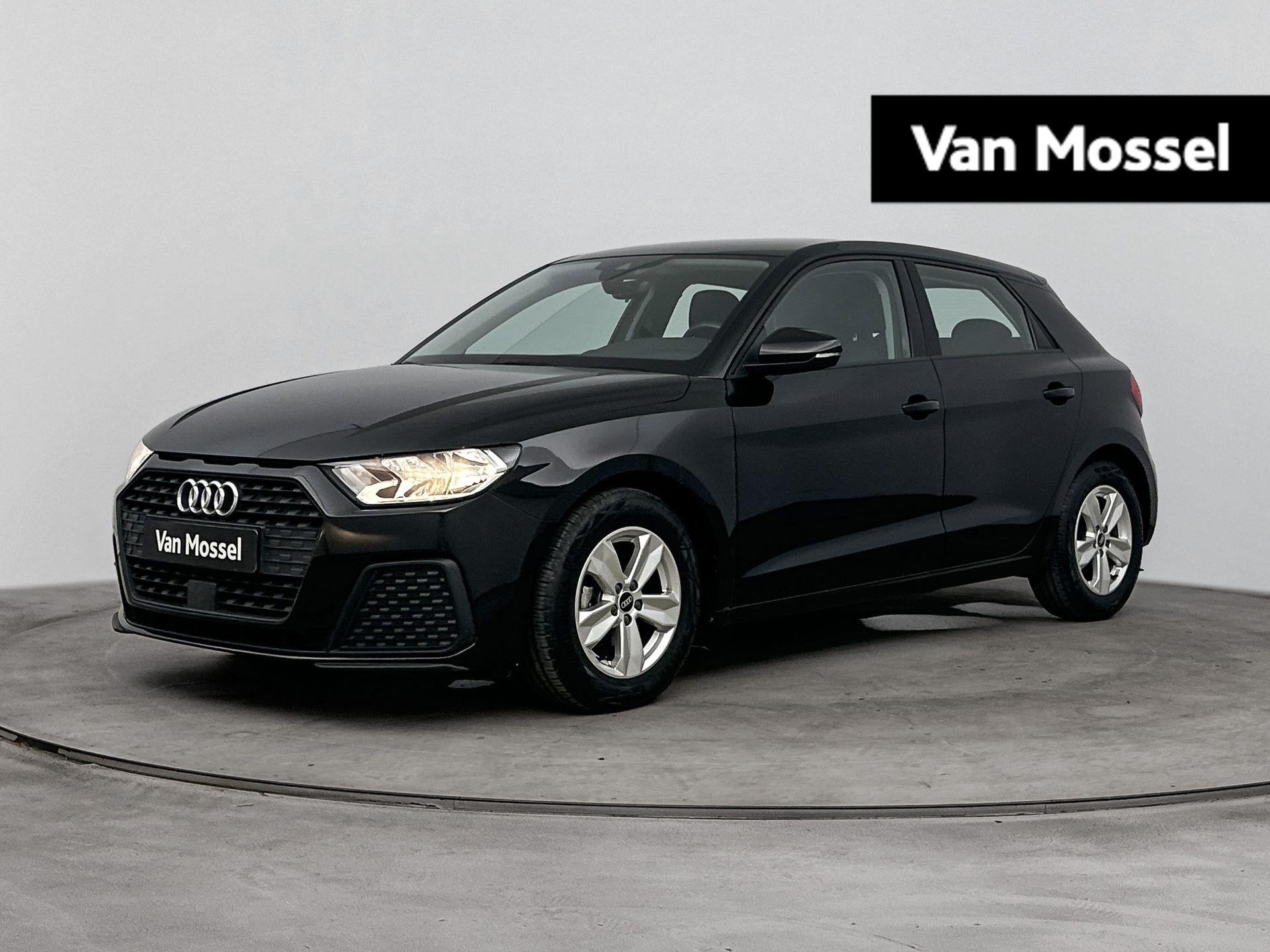 Audi A1 Sportback 25 TFSI | Airco | LM Velgen | Carplay/Andr, Auto's, Stof, 95 pk, Zwart, Bedrijf