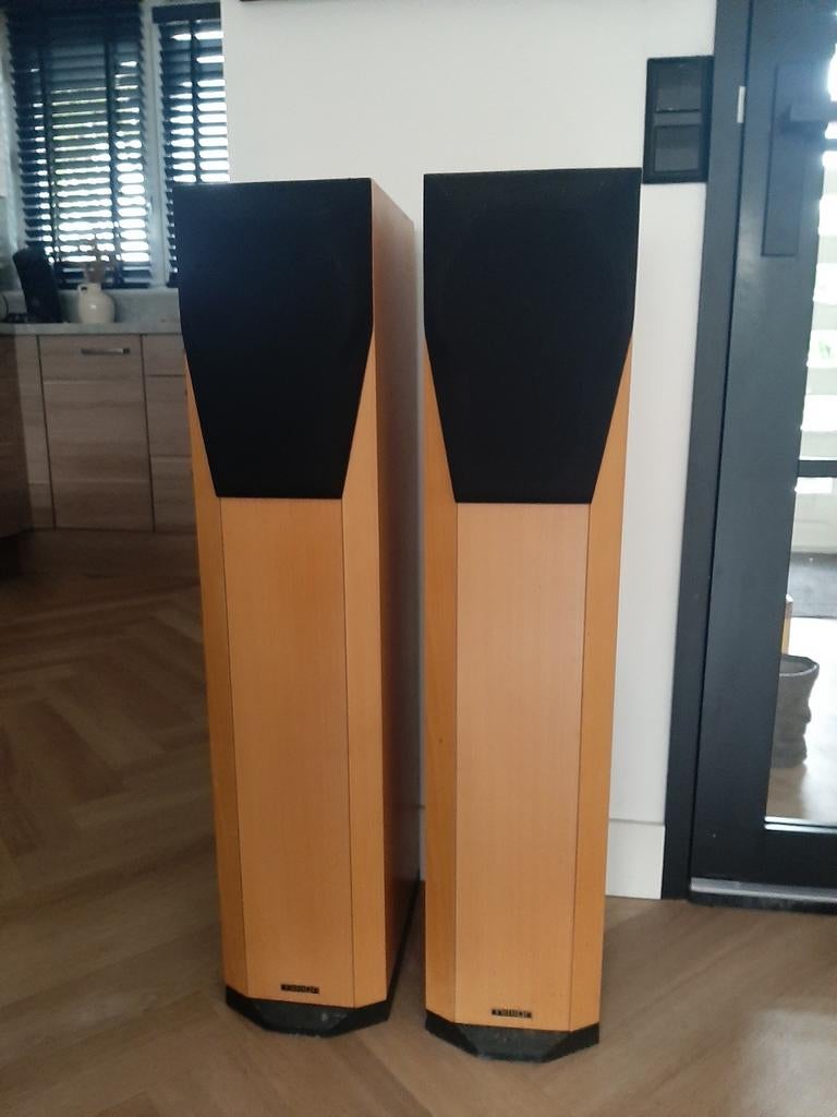 Mission 783 Speakers inclusief versterker, Audio, Tv en Foto, Luidsprekers, Overige merken, Gebruikt, Ophalen of Verzenden, 120 watt of meer