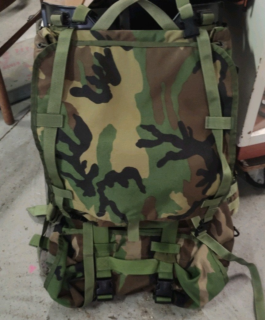 Originele US Army MOLLE II militaire rugzak – met frame, Ophalen, Amerika, Nb, Nb