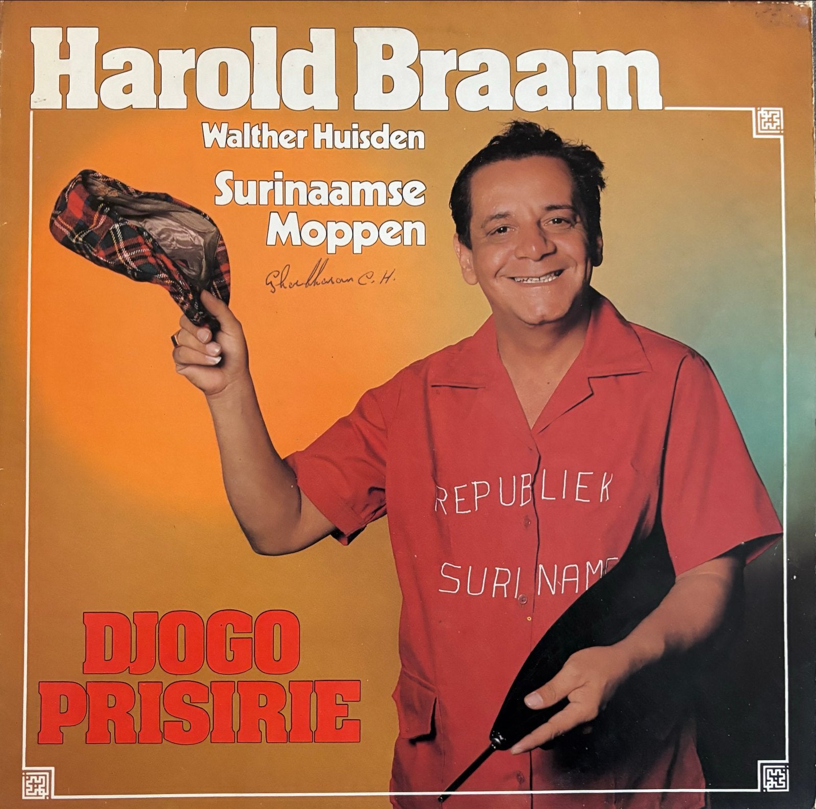 Harold Braam - Djogo Prisirie / Surinaamse Moppen LP, Verzenden, Gebruikt, 12 inch