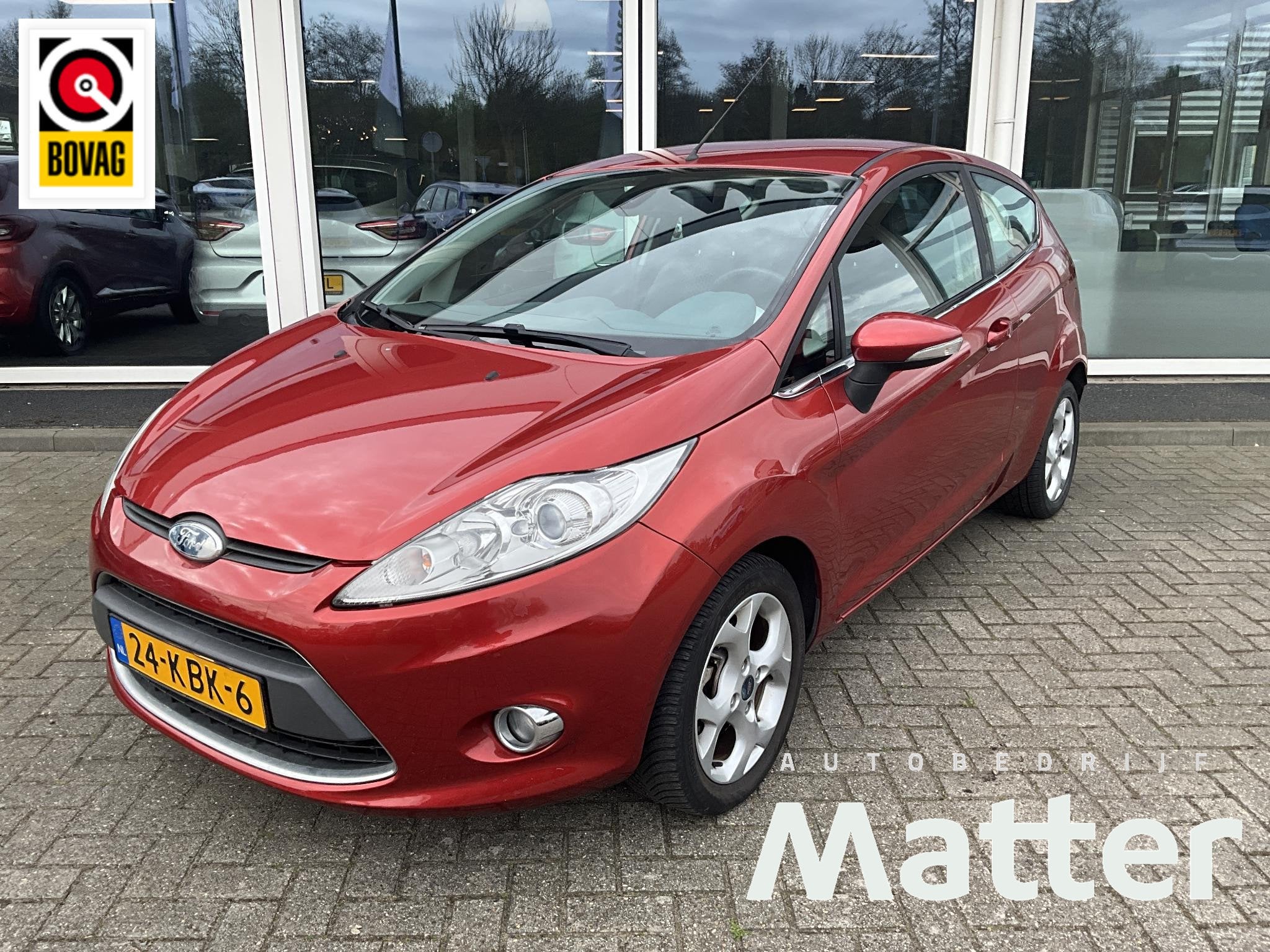 Ford Fiesta 1.4 Titanium, Auto's, Huisgarantie, 4 cilinders, Met garantie (alle), Origineel Nederlands