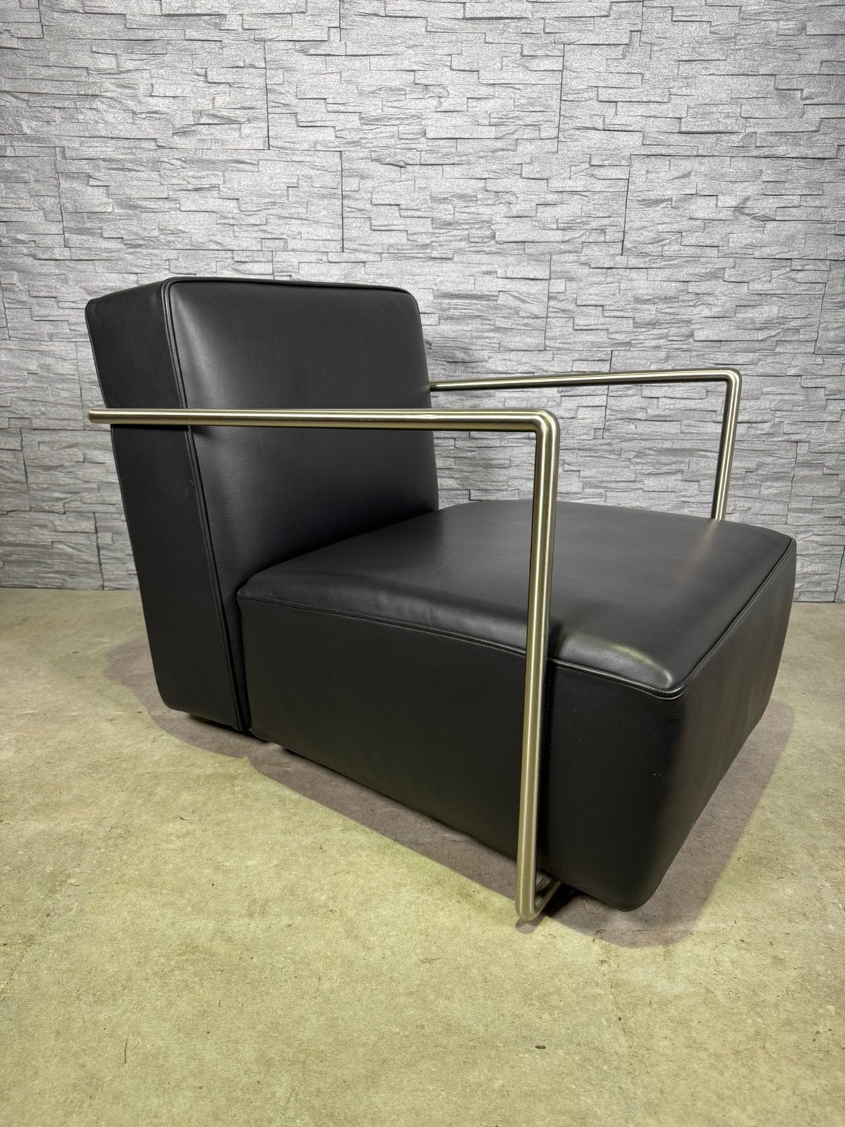 Flexform A.B.C. Armchair Antonio Citterio, Italiaans top design, Gebruikt, 100 tot 125 cm, Flexform