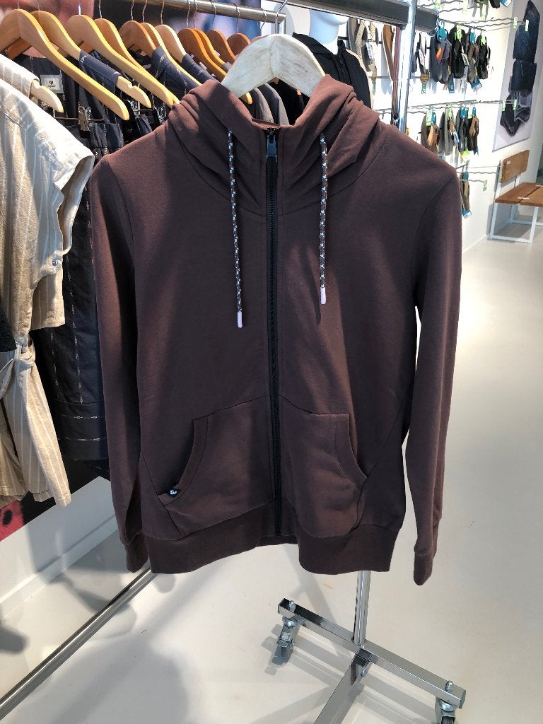 Nieuw! Ragwear vegan vest NESKIA ZIP B capuchon choco bruin, Ragwear, Bruin, Nieuw, Ophalen of Verzenden