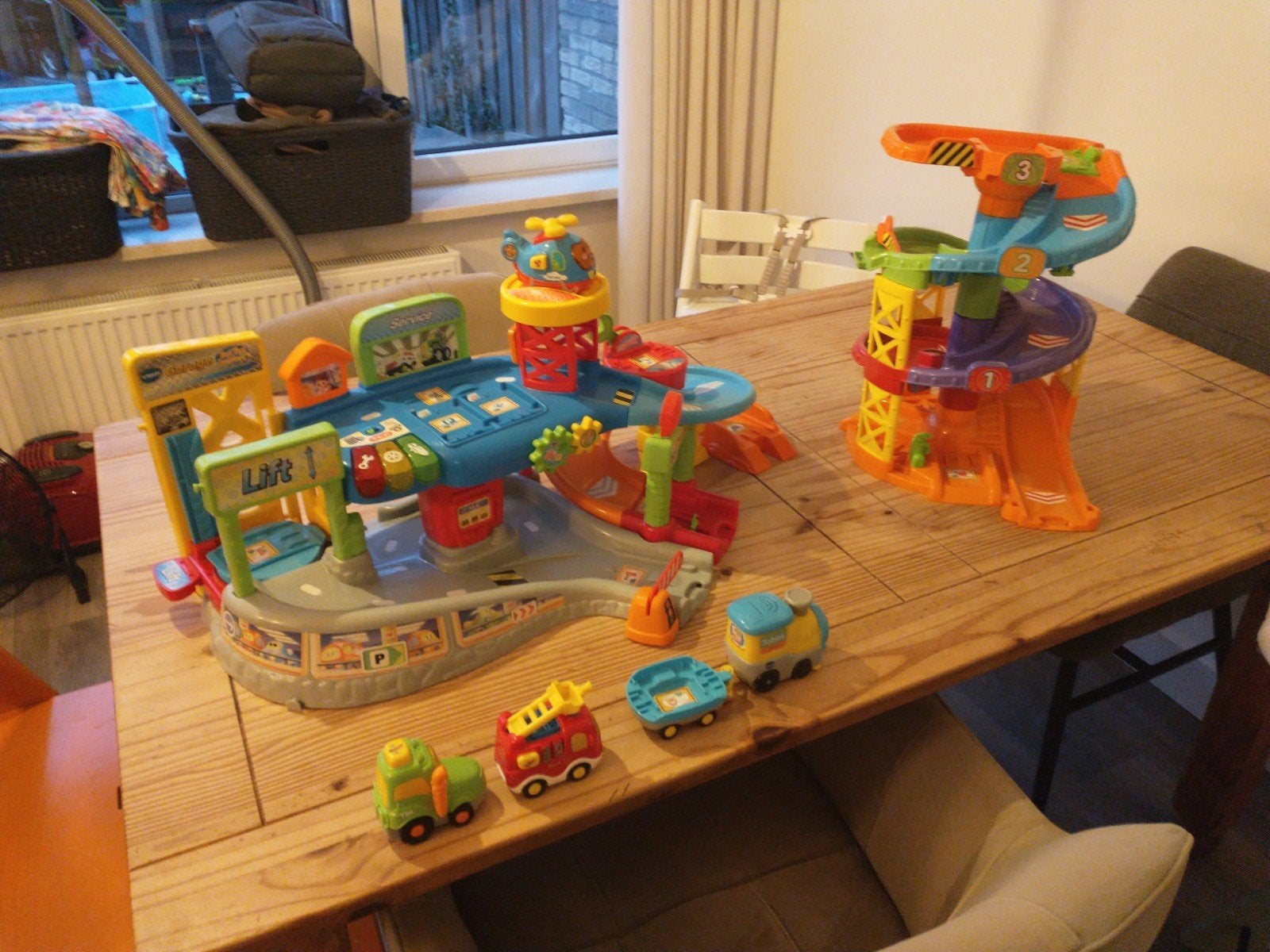 VTech Toet Toet Auto's Garage en Toren Speelset, Ophalen, Gebruikt