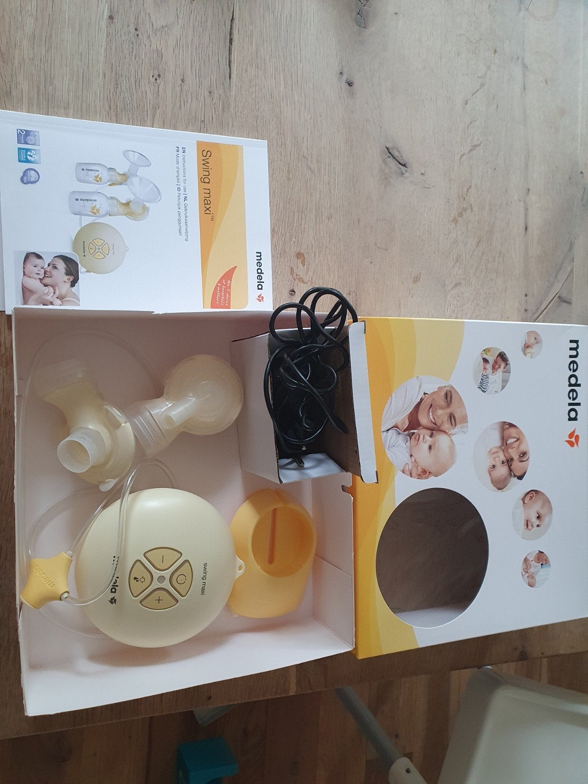 medela swing maxi kolfmachine en accessoires, Ophalen, Gebruikt, Borstkolf, Medela